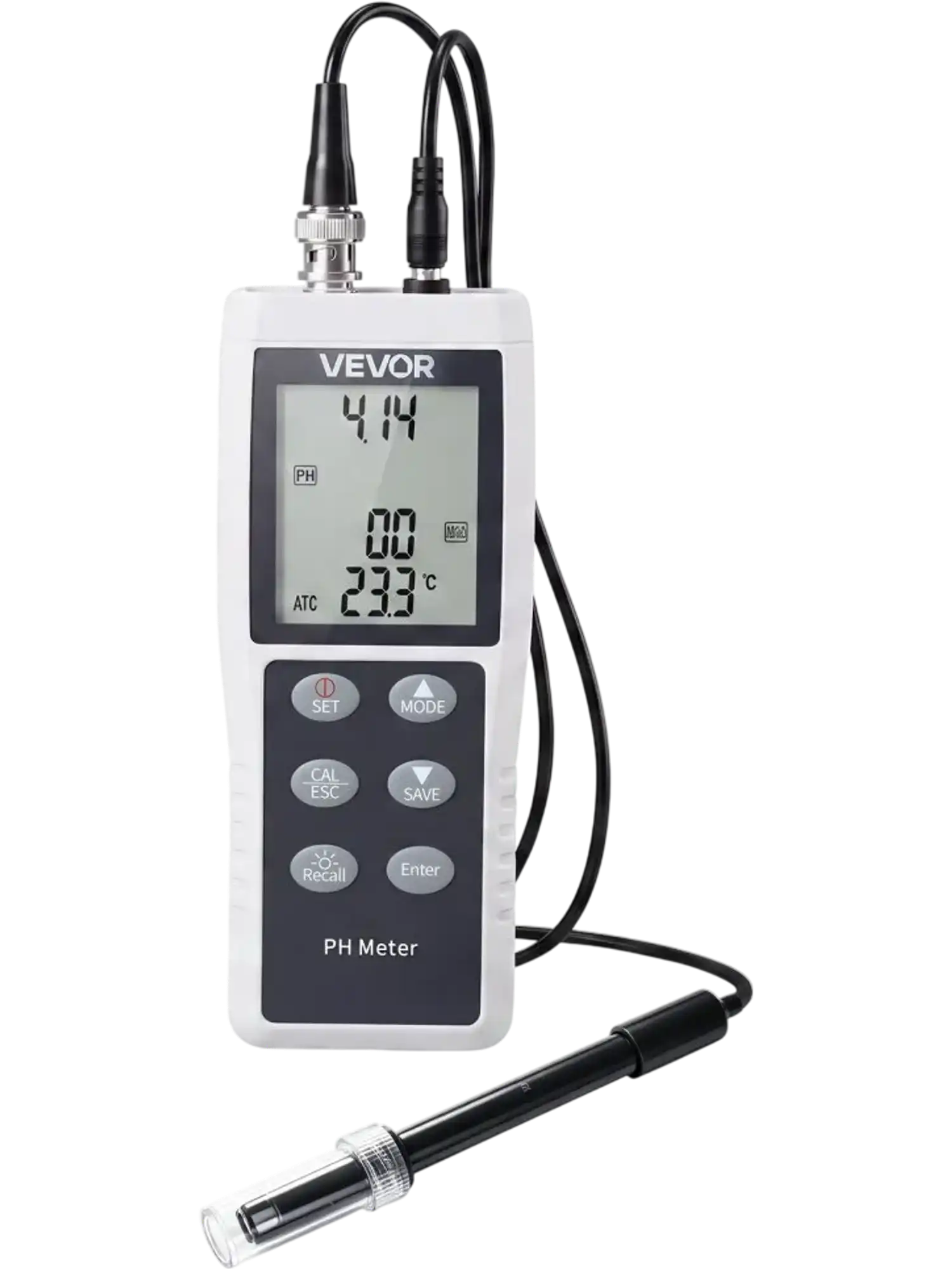 Vevor pH Meter Portable Water Tester Kit New