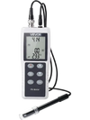 VEVOR pH Meter, 0-14 pH Range, IP68 Waterproof Probe, 3-Point Auto Calibration, Portable Tester Kit with Calibration Powder Packets, Temperature Probe, Carrying Case, for Drinking Water, Hydroponics