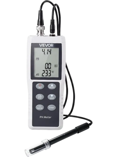 Vevor pH Meter Portable Water Tester Kit New
