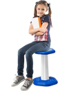 VEVOR Kids Wobble Chair, Active Chair with Sponge Cushion, Wobble Stool Improves Focus, Posture and Calm Children, Ideal for Schools and Home, Age 7-14, Blue
