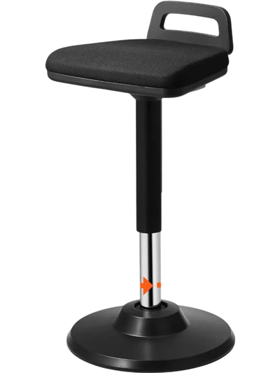 VEVOR Active Chair with Handle, Height-Adjustable (24.6-34.4