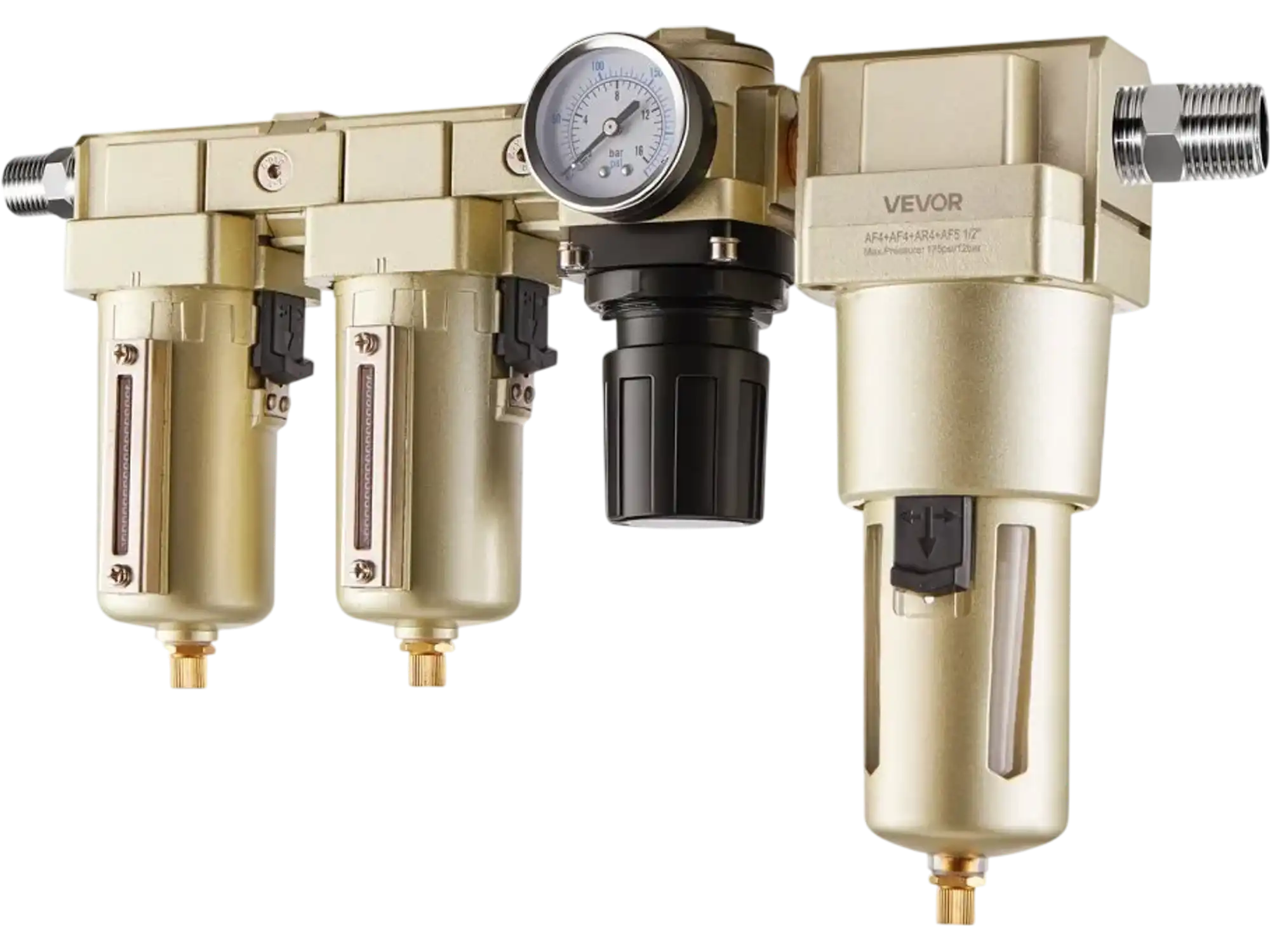 Vevor Air Compressor Filter Regulator Combo 1/2