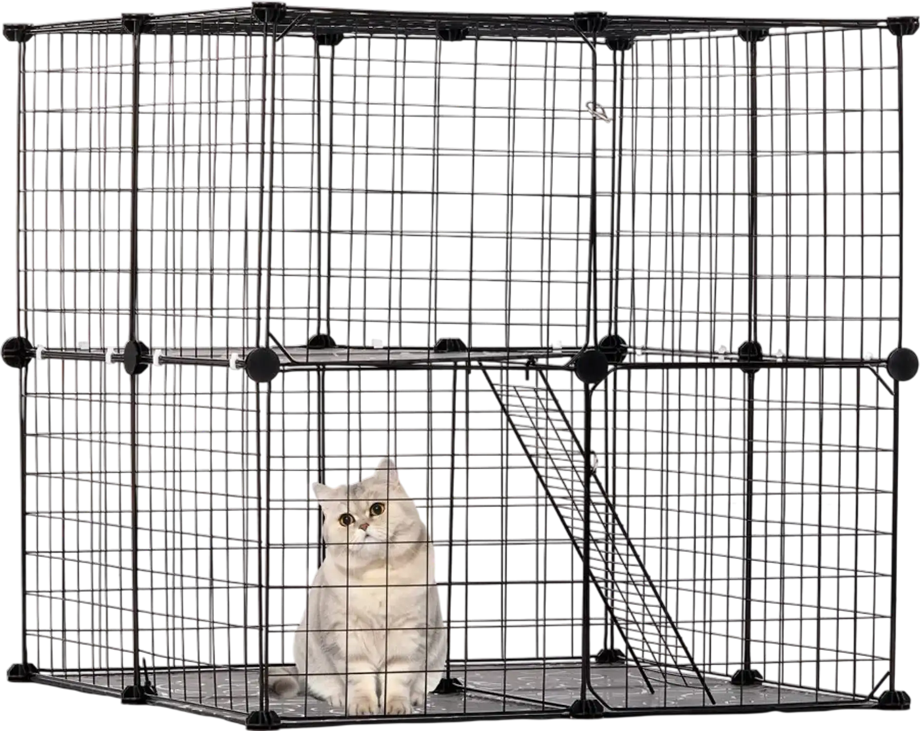 Vevor Cat Cage Large 2-Tier 28 x 28 x 28