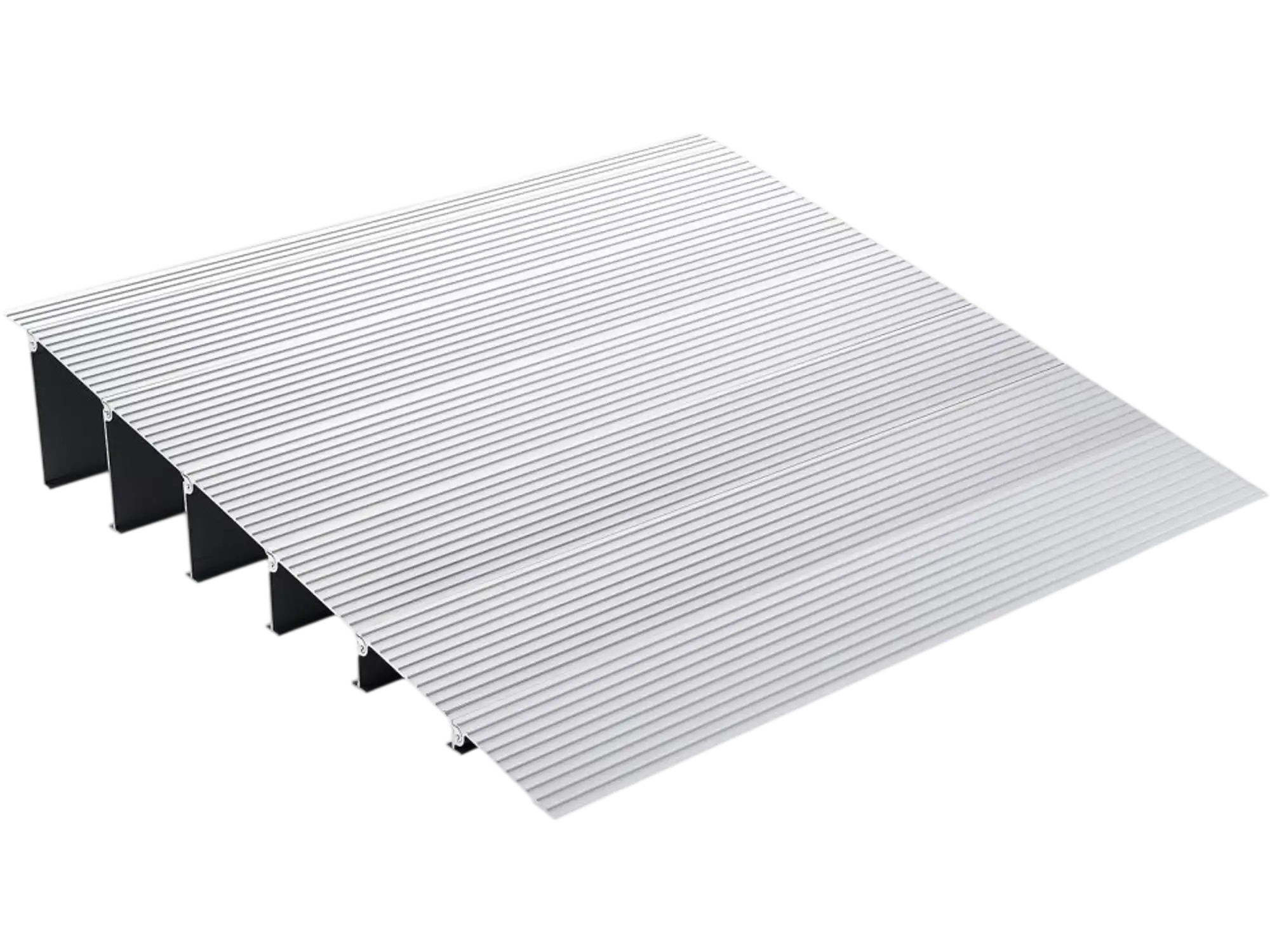 Vevor Door Threshold Ramp Adjustable Aluminum Wheelchair Ramp 6