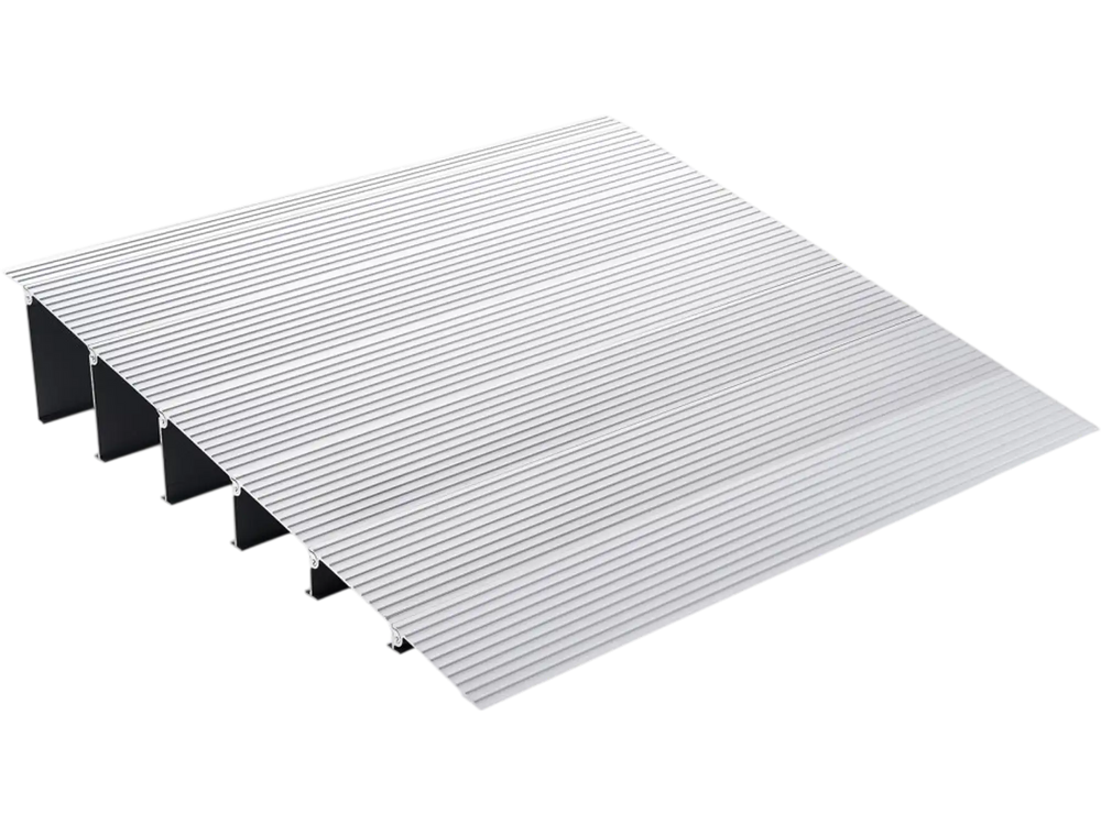 Vevor Door Threshold Ramp Adjustable Aluminum Wheelchair Ramp 6