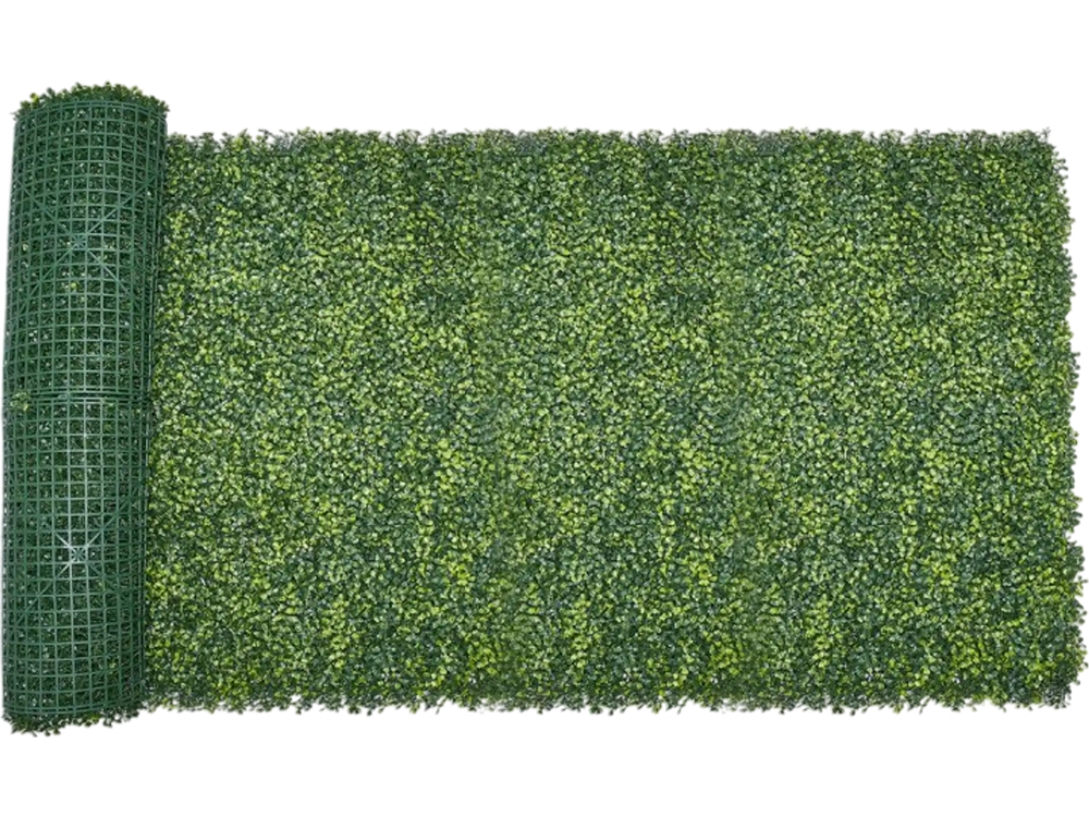 VEVOR Artificial Grass Wall Panels, 60 x 120 inch, Milan Grass Greenery Boxwood Panel for Indoor Outdoor Green Decor & Ivy Fence Covering, Privacy Backdrop Wall Hedge Screen for Garden