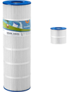 VEVOR Pool Filter Cartridge, 175 Sq. Ft Spa Hot Tub Filter Cartridge Replacement, Compatible with Pleatco PA175, Hayward C1750, Secure for Kids & Pet, Trilobal Pleated, Easy to Clean