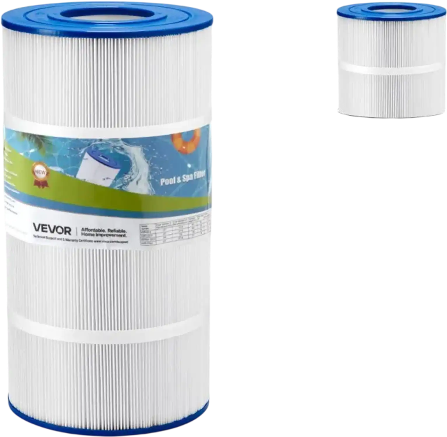 Vevor Pool Filter Cartridge 90 Sq. Ft Spa Hot Tub Replacement New