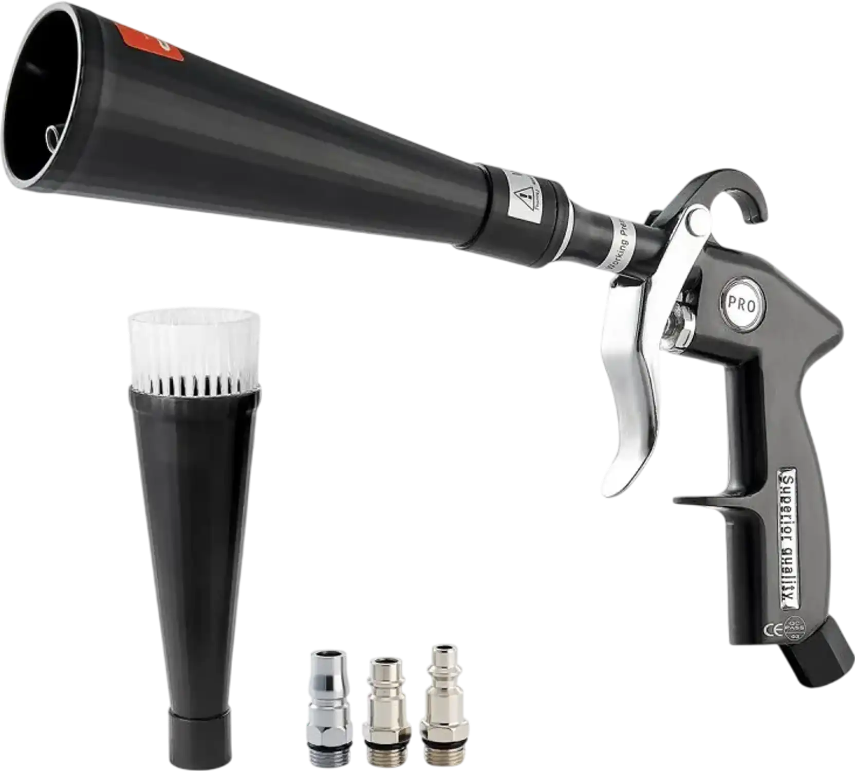Vevor Air Blow Gun Car Cleaning 6-9.2 Bar 360° Rotating Nozzle New