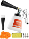 VEVOR Car Cleaning Gun, 6-9.2 Bar High-Pressure Air Blow Gun with 2 Set Nozzles & 1L Liquid Bottle, Vortex Cleaning Gun, Quickly Blasts Dirt and Dust from Surface, Suitable for 1/4 NPT Air Compressor