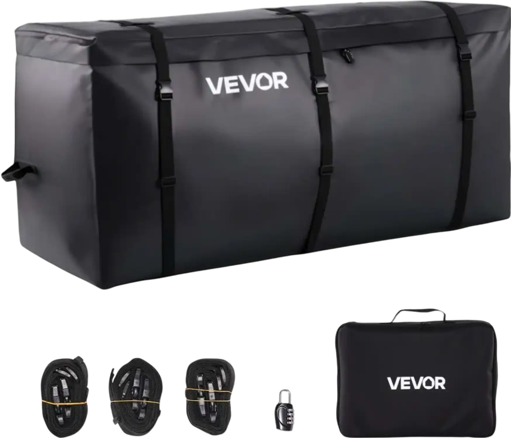 Vevor Hitch Cargo Carrier Bag Waterproof 25 Cu.ft 59.84