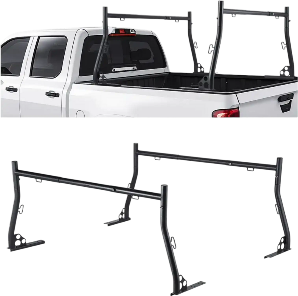 Vever Ladder Rack Vevor Truck Ladder Rack Adjustable 49-73