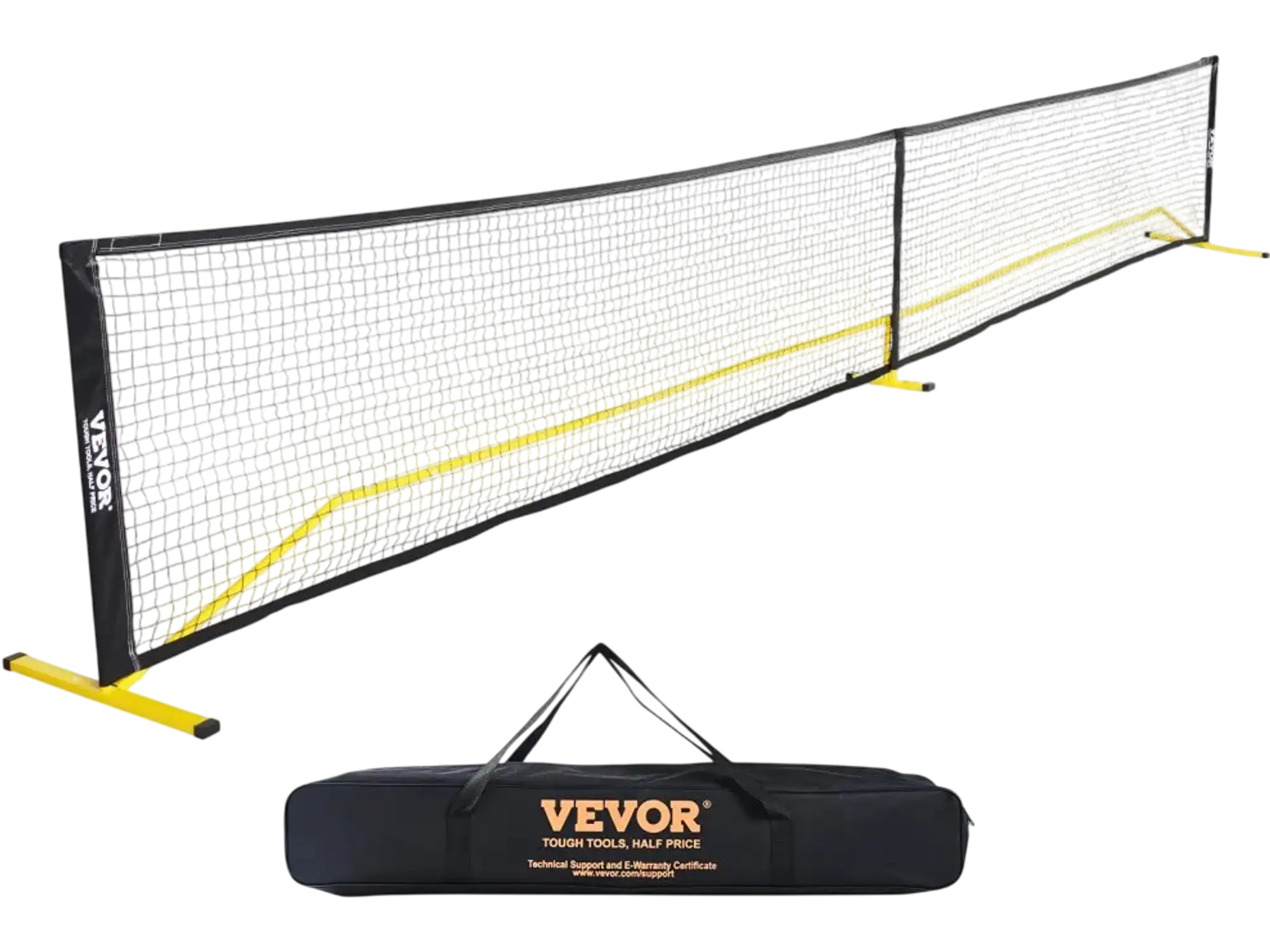 Vevor Pickleball Net Portable 22' Regulation Size System with Carrying Bag New