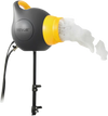 VEVOR Foam Machine, 115 W Party Foam Cannon, Portable Foam Maker with a Tripod Stand, Powerful Foam Party Machine, for Backyard, Pool, Outdoor Events, Birthdays, Celebrations and Party, Grey & Yellow