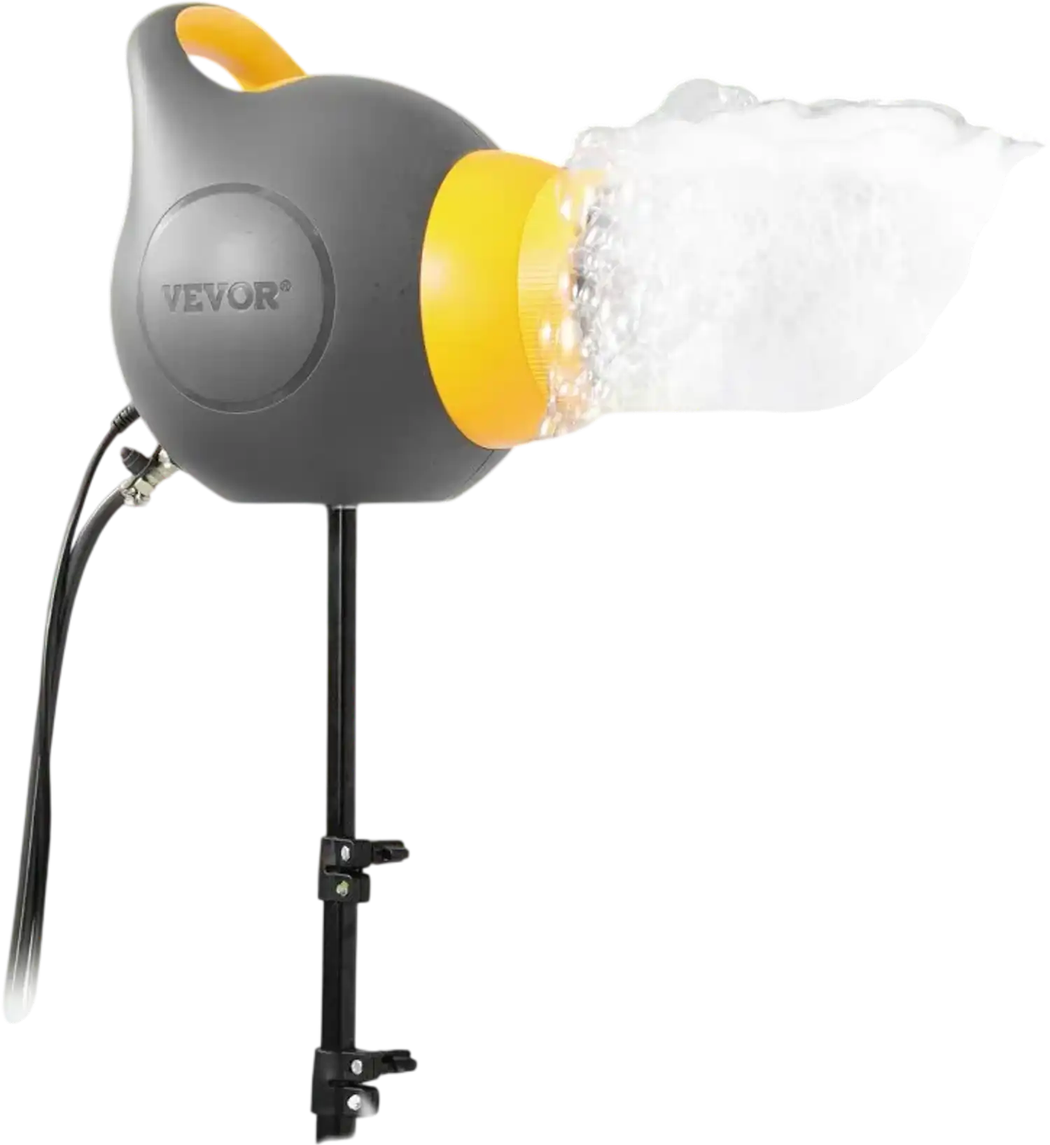 Vevor Foam Machine Party Foam Cannon with Tripod Stand 120W Grey Yellow New