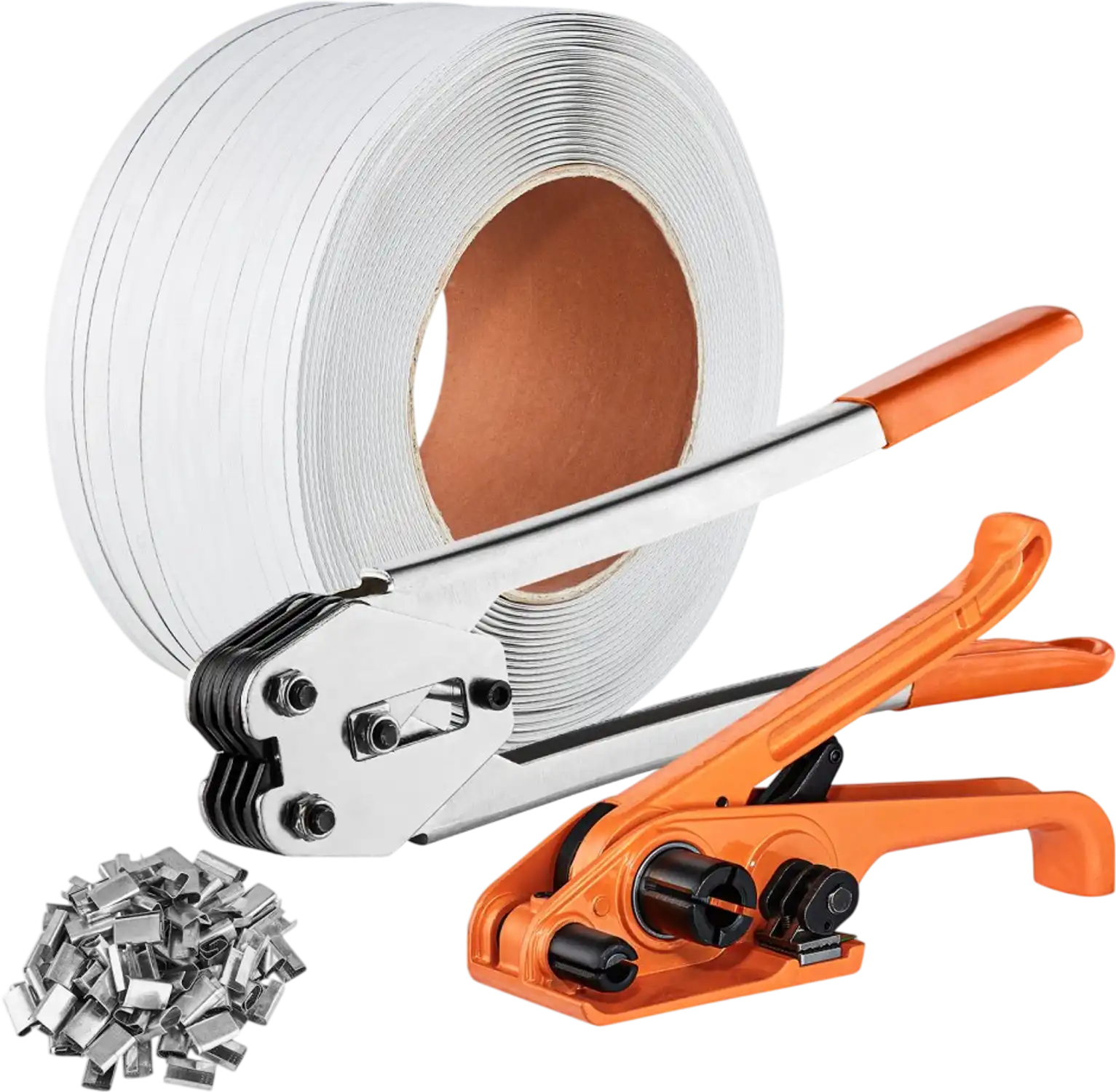 Vevor Strapping Kit Banding Kit with Tensioner Tool, Sealer Tool, 3280' PP Band and 1000 Seals New