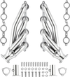 VEVOR Exhaust Headers Manifold Replacement for Chevy LS1 LS2 LS3 LS6 LS7, LS Engine Swap Conversion Exhaust Headers, Stainless Steel, Complete Hardware for Improved Exhaust Flow & Engine Performance