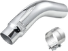 VEVOR Elbow Exhaust Tip, 4 Inch Inlet, 5 Inch Outlet, 23 in Overall Length, Chrome Turn Down Exhaust Tip with Clamp for Truck, Sedan, Sports Car, SUV, Chrome Structure for High Temperature Resistance