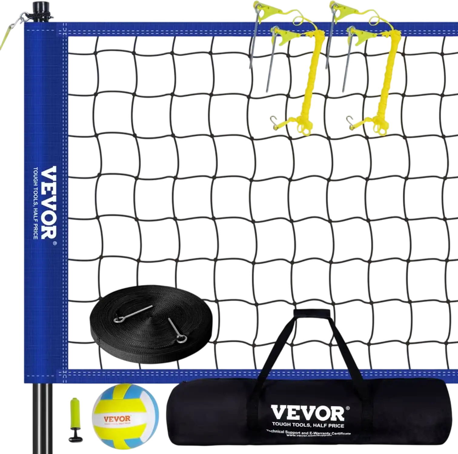 Vevor Volleyball Net System Portable Outdoor Set New