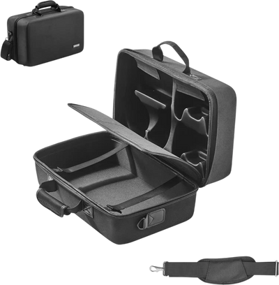 Vevor Carrying Case PS5 Slim Travel Bag Shockproof EVA Soft Lining New