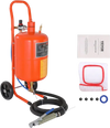 VEVOR 5 Gallon Sand Blaster, 60-110 PSI High Pressure Sandblaster, Portable Abrasive Blasting Tank, Air Sand Blasting Kit with 4 Ceramic Nozzles and Oil-Water Separator for Paint, Stain, Rust Removal