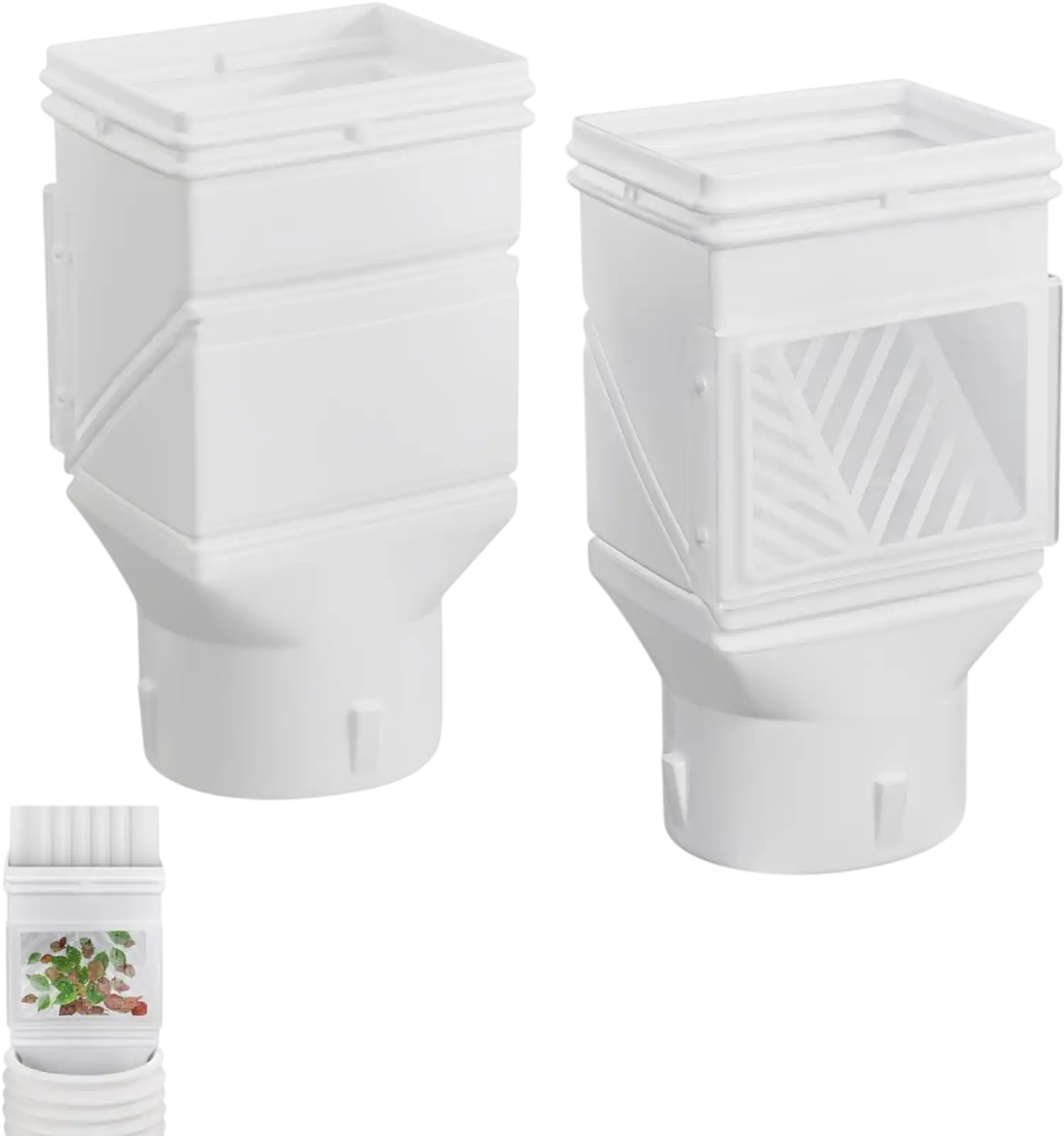 Vevor Gutter Diverter Rainwater Collection Kit for 2x3 and 3x4 Downspouts New