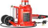 VEVOR Air Hydraulic Bottle Jack, 50 Ton (110231.5 lbs) Capacity, 10.4-16.1 Inch Lifting Range, Pneumatic/Manual Heavy Duty Welded Bottle Jack with Pump for Car, SUV, Pickup, Truck, RV Auto Repair, Red
