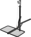 VEVOR Hitch Deer Hoist with Lifting System Platform, 300 lbs Load Capacity, Game Hoist Winch Lift with 2-inch Receiver, 360-Degree Swivel Shaft & Foldable, Hitch-Mounted Deer Hanger for Moving Game