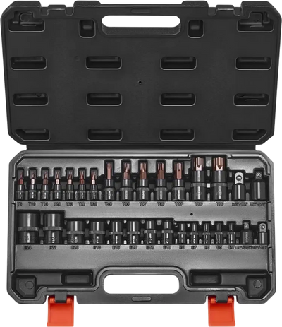 Vevor Socket Set Torx Bit and External Torx 31-Piece T8-T70 and E4-E24 New
