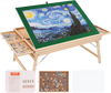 VEVOR 1500 Piece Puzzle Table with Folding Legs, 4 Drawers and Cover, 32.7"x24.6" Wooden Jigsaw Puzzle Plateau, Adjustable 3-Tilting-Angle Puzzle Board, Puzzle Storage System for Adults, Gift for Mom