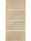VEVOR 3D Wall Panels, 4 Pack 48 x 24 in PU Natural Stone Imitation Wall Art Tiles, 32 Sq.Ft Coverage Accent Wall Panel, Interior Home Decor for Ceiling, Bedroom, Living & Gaming Room, Stone Yellow