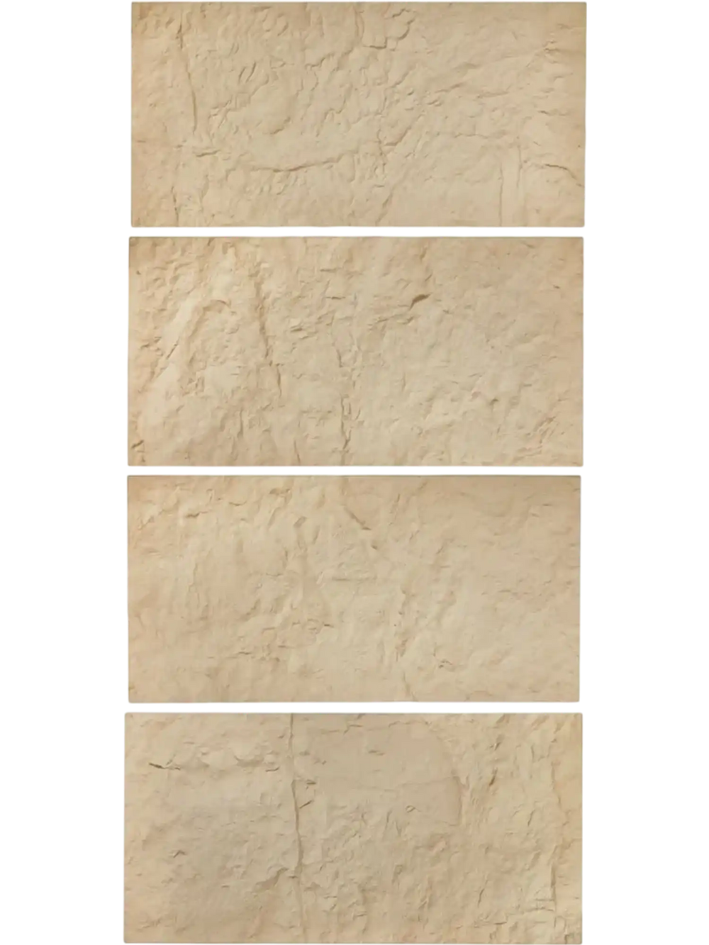 VEVOR 3D Wall Panels, 4 Pack 48 x 24 in PU Natural Stone Imitation Wall Art Tiles, 32 Sq.Ft Coverage Accent Wall Panel, Interior Home Decor for Ceiling, Bedroom, Living & Gaming Room, Stone Yellow