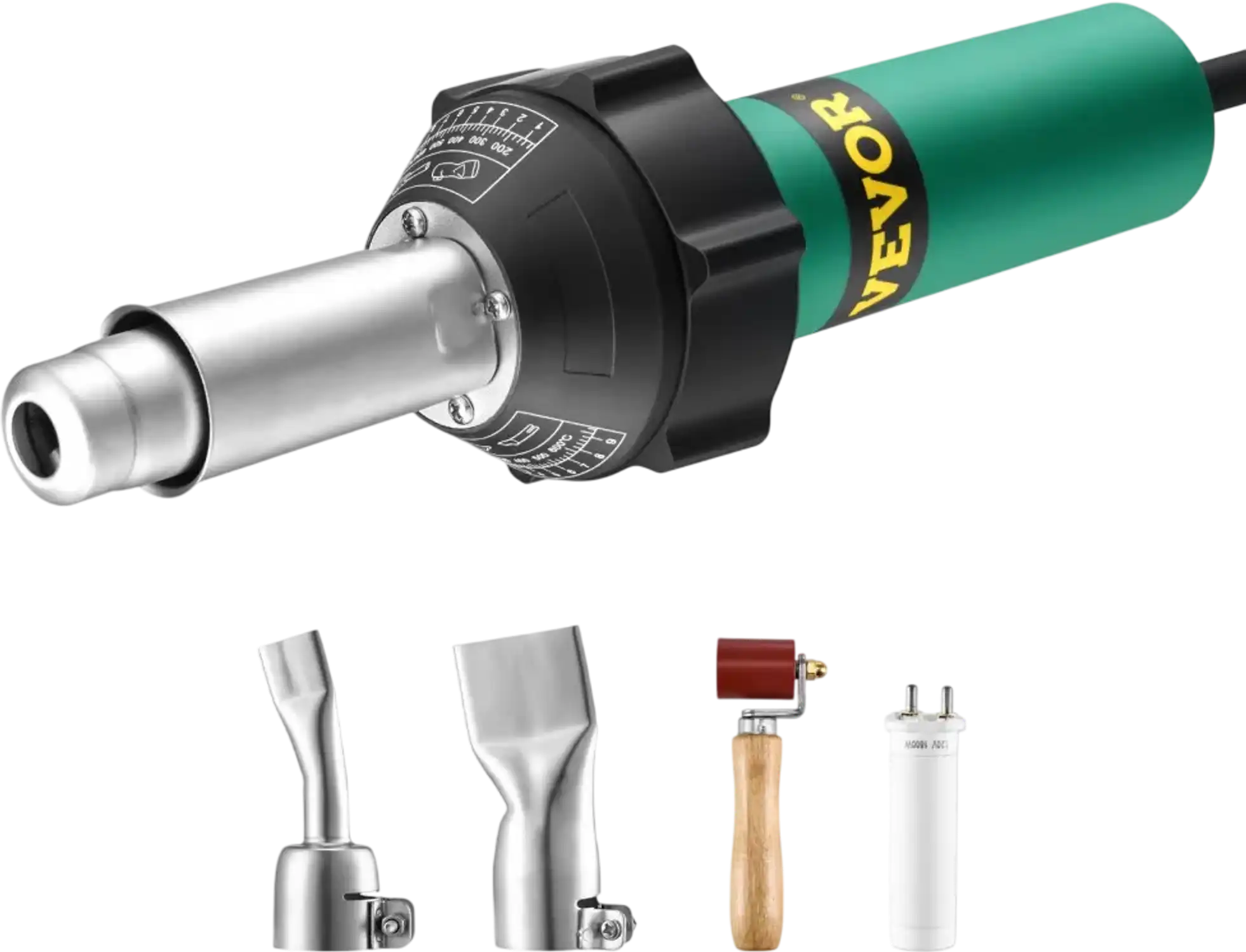Vevor Plastic Welder 1600W Hot Air Welding Gun Kit New