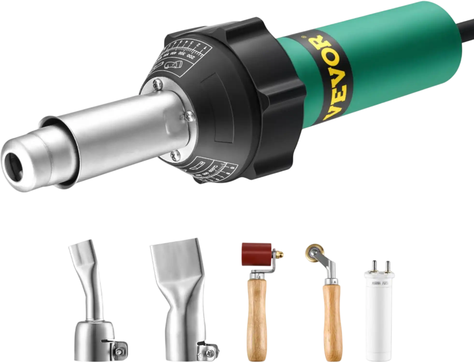 Vevor Plastic Welder 1600W Hot Air Torch Kit New