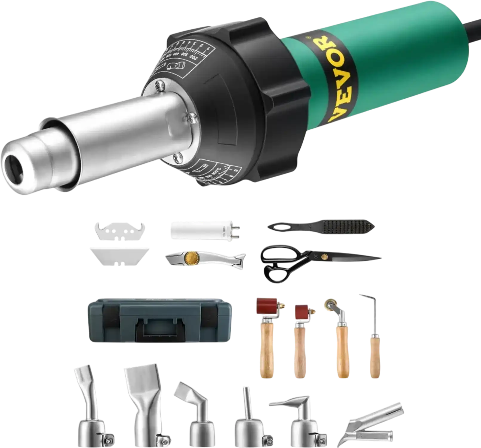 Vevor Hot Air Welder 1600W Plastic Welding Kit New