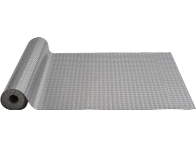 Vevor Garage Floor Mat 4.9' x 19' Silver PVC Flooring Roll New