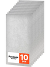 VEVOR 24 x 48 in PVC Ceiling Tiles 10-Pack Drop Ceiling Panels White Marble, PVC Foam Board, Grid Fit, Water-Resistant, Flexible Cut, Easy to Clean, Modern Decorative Finish for Home, Office Areas