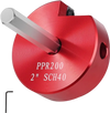 VEVOR 2 In PVC Pipe Reamer, Aluminum Alloy, PVC Pipe Fitting Saver, for Use with SCH 40 ABS, PVC, CPVC Pipes, Clean Leftover Pipe & Solvent Cement Remnants, for Water Lines, Drain Lines, Vent Lines