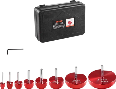 Vevor Pipe Reamer Kit 8-Piece 1/2