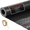VEVOR Garage Floor Roll, 7.5 x 17 ft Garage Flooring Mat, 2.2 mm Thickened PVC Diamond Plate Floor Protector Mat with Double-sided Tape, Non-Slip, Easy to Clean for Warehouse, Gyms, Trailer, Black
