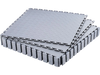 VEVOR Garage Floor Tiles Interlocking, 16 Pack 20.2 x 20.2 x 0.2 in Interlocking Modular Garage Flooring Tiles, Diamond Plate Slip-Resistant PVC Mats for Workshop,Warehouse,Tool Room, Light Gray