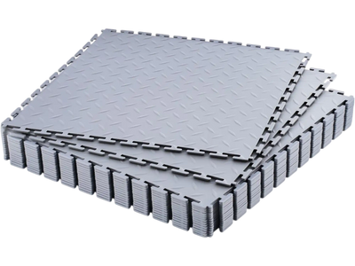 Vevor Garage Floor Tiles Interlocking 16 Pack 20.2