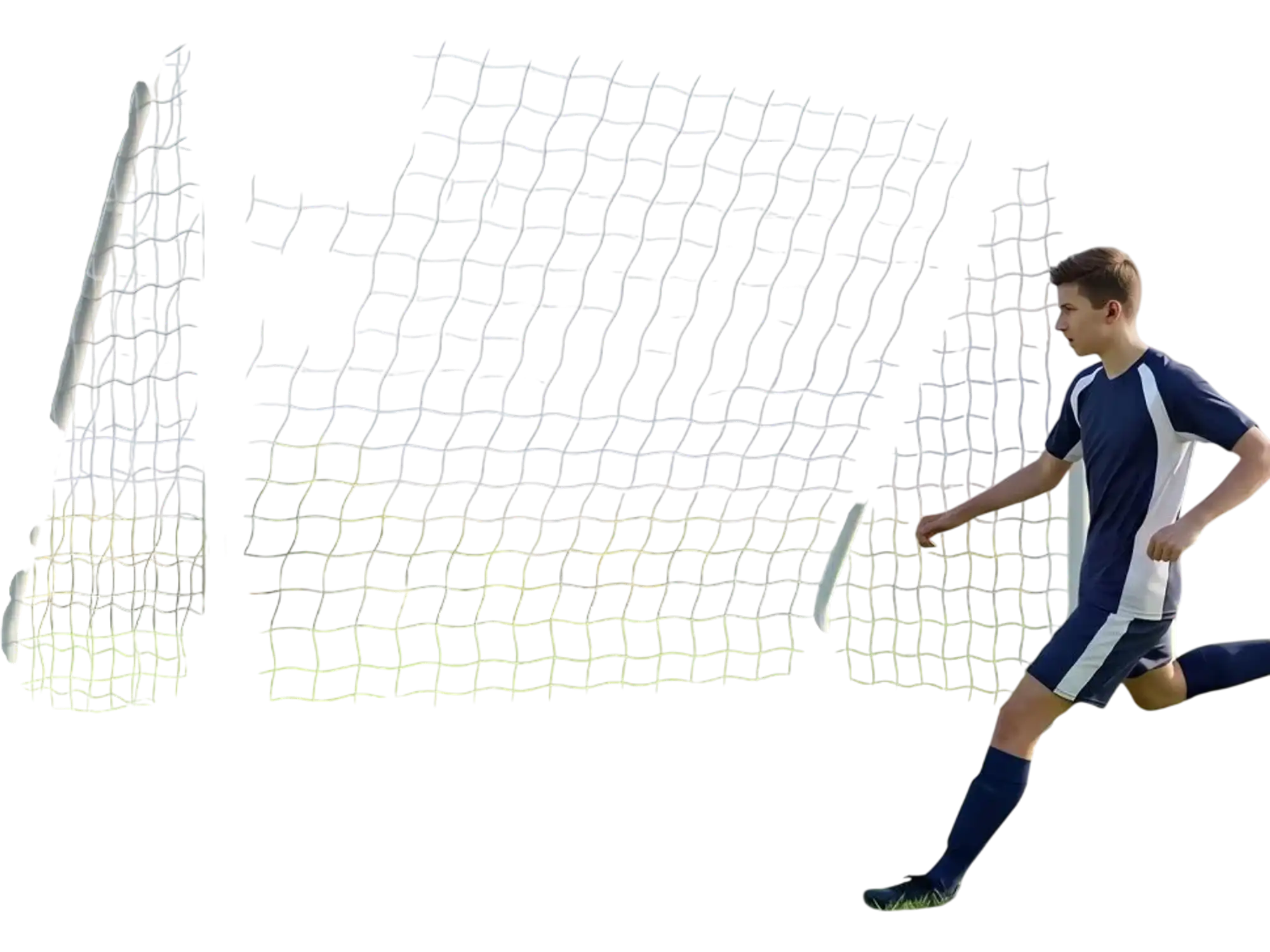 Vevor Soccer Goal 10' x 6.5' Portable Weatherproof Backyard Training Set New