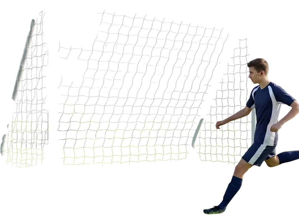 VEVOR Soccer Goal 10 x 6.5 FT PVC Soccer Goal for Backyard with PE Net, Portable & Weatherproof Set, with High-Strength PE Net, Target, Cones, for Kids & Adults Outdoor Backyard Practice Training