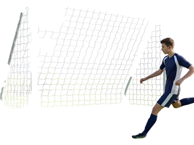 Vevor Soccer Goal 10' x 6.5' Portable Weatherproof Backyard Training Set New