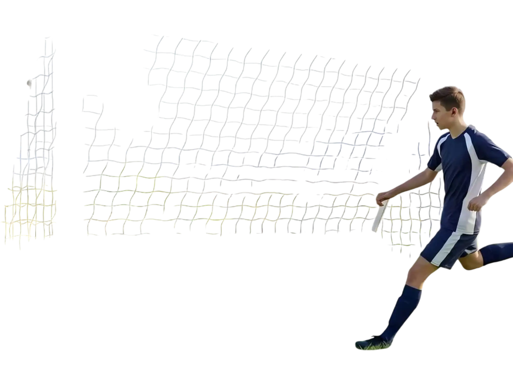 Vevor Soccer Goal 12' x 6' Portable Backyard Training Goal New