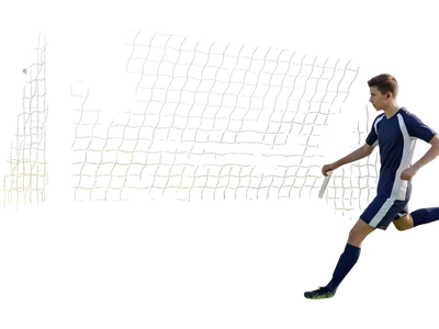 Vevor Soccer Goal 12' x 6' Portable Backyard Training Goal New