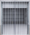 VEVOR Strip Curtain, 84" Height x 38" Width, 0.08" Thickness, 6PCS Clear PVC Strip Door Curtain, Freezer Curtain, Plastic Door Strips for Walk in Freezers, Coolers & Warehouse Doors, with 50% Overlap