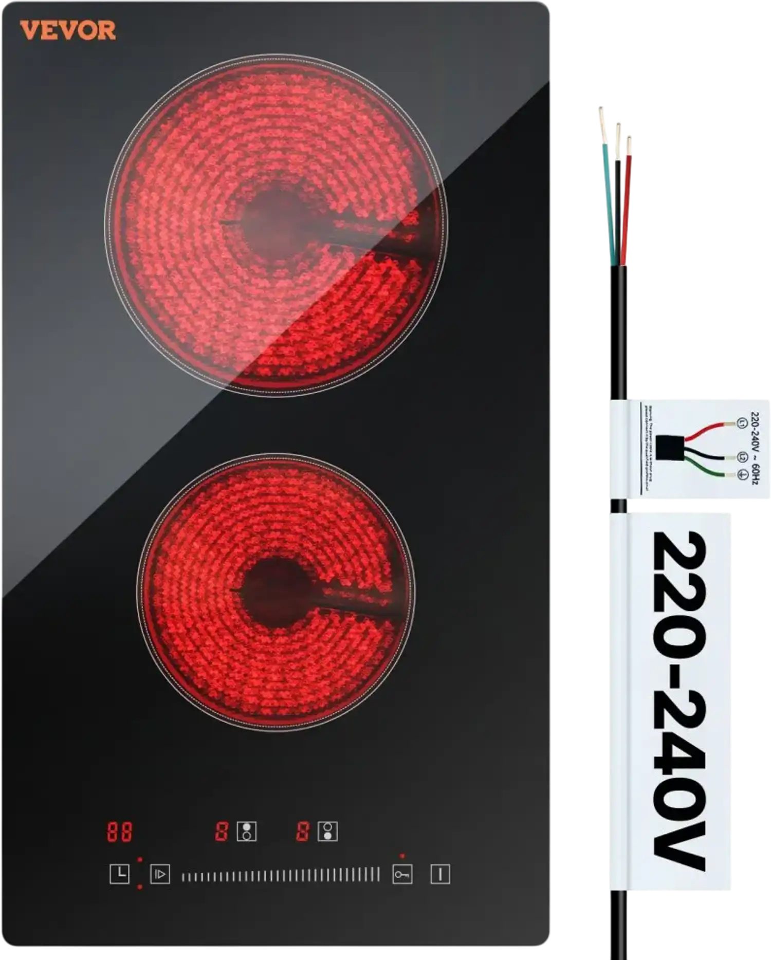 Vevor Electric Cooktop Built-In 20