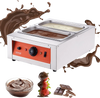 VEVOR Chocolate Tempering Machine, 17.6 Lbs 2 Tanks Chocolate Melting Pot TEMP Control 86~185℉, 1500W Stainless Steel Electric Commercial Food Warmer For Chocolate/Milk/Cream Melting and Heating